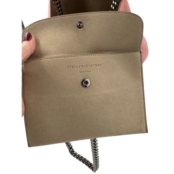 STELT01: Stella McCartney Falabella Tote – Dusty Rose with Chain Trim - Picture 2 of 7